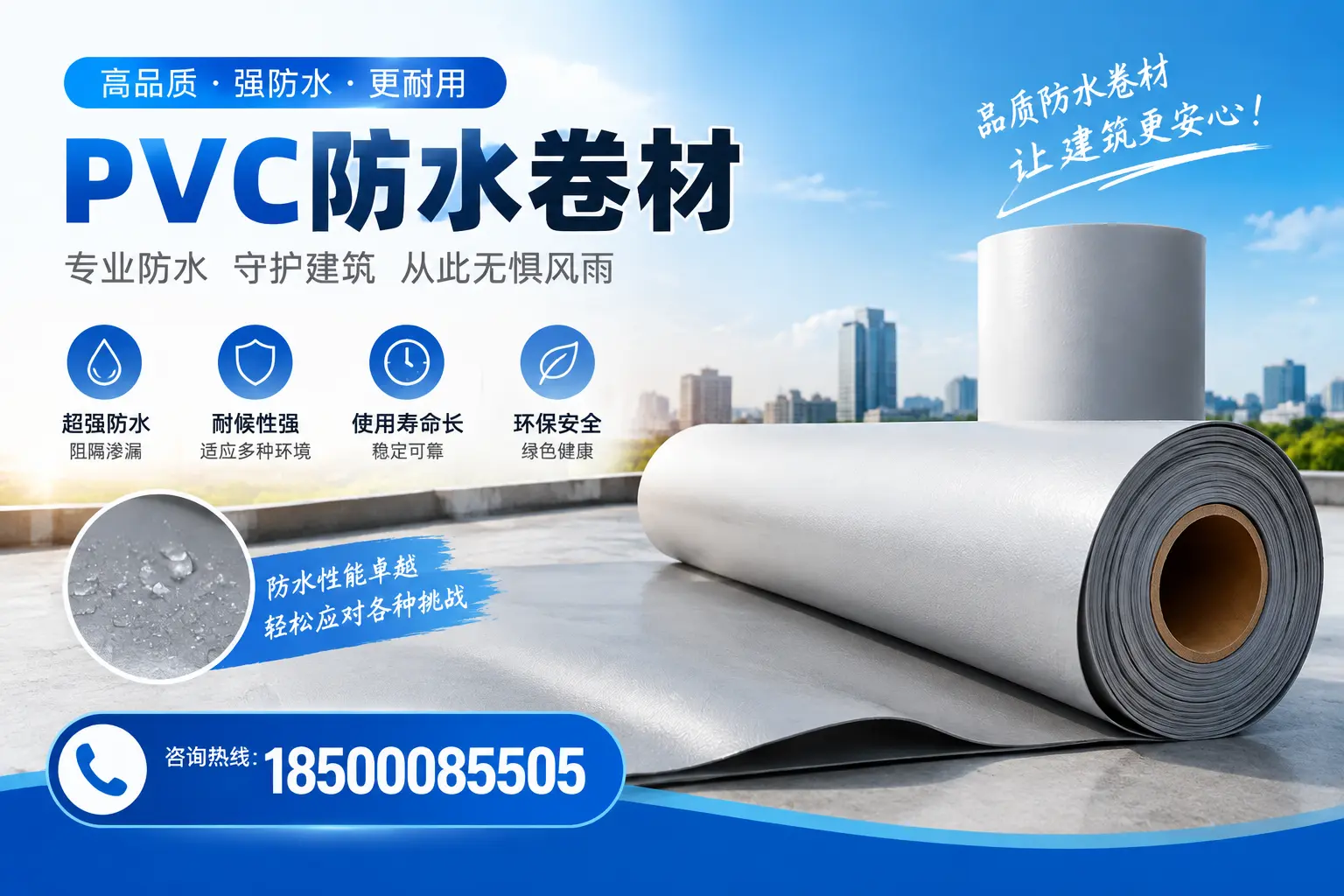 如何选择高质量的PVC防水卷材？黔东南消费者必看指南